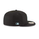Arizona Diamondbacks Alternate Logo Black & Teal 59FIFTY Fitted Hat - New Era - 23334441001