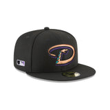Arizona Diamondbacks Alternate Logo Copper Snakehead Black 59FIFTY Fitted Hat - New Era - 233541001