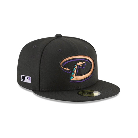 Arizona Diamondbacks Alternate Logo Copper Snakehead Black 59FIFTY Fitted Hat - New Era - 233541001