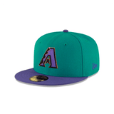 Arizona Diamondbacks Aqua & Varsity Purple 59FIFTY Fitted Hat - New Era - 23337341001