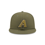 Arizona Diamondbacks Armed Forces Day Olive Green 59FIFTY Fitted Hat - New Era - 37090241003