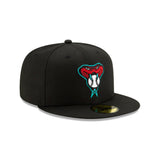 Arizona Diamondbacks Authentic Collection Alternate Logo Black 59FIFTY Fitted Hat - New Era - 236641034