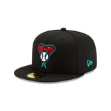 Arizona Diamondbacks Authentic Collection Alternate Logo Black 59FIFTY Fitted Hat - New Era - 236641034
