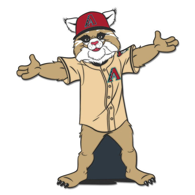Arizona Diamondbacks Baxter the Bobcat Mascot Collector Enamel Pin - Wincraft - 3236014105