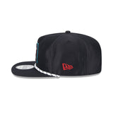 Arizona Diamondbacks Black Golfer Rope Snapback Hat - New Era - 2315124101