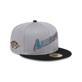 Arizona Diamondbacks Cooperstown Collection Pivot Mesh Gray 59FIFTY Fitted Hat - New Era - 23052441001
