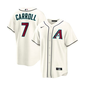Arizona Diamondbacks Corbin Carroll Cream Home Replica Jersey - Nike - 23320141025