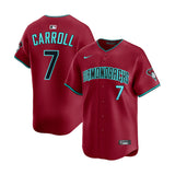 Arizona Diamondbacks Corbin Carroll Crimson Red Alternate Limited Jersey - Nike - 235901410101