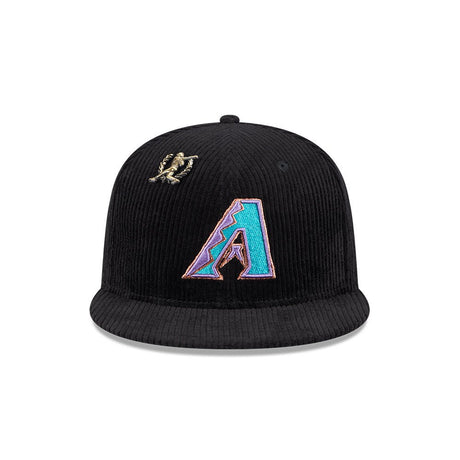 Arizona Diamondbacks Corduroy Gold Pin 59FIFTY Fitted Hat - New Era - 23336041002