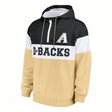 Arizona Diamondbacks Cream New Era Windbreaker - New Era - 23890141009