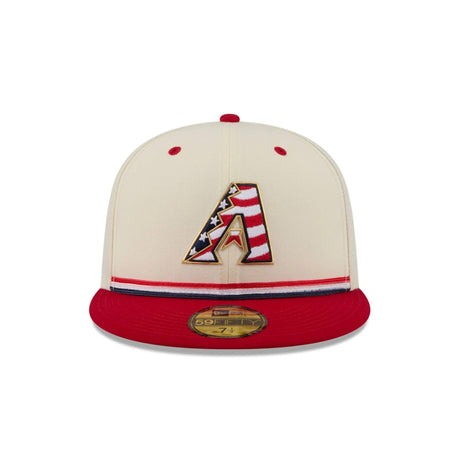 Arizona Diamondbacks Independence Day 2026 59FIFTY Fitted Hat - New Era - 37090341001