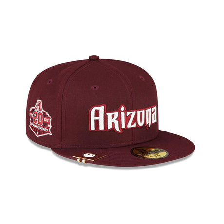 Arizona Diamondbacks Maroon City Flag 59FIFTY Fitted - New Era - 
