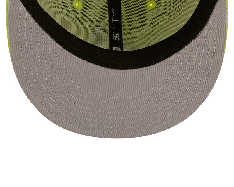 Arizona Diamondbacks Neon Lime Green Logo 59FIFTY Fitted Hat - New Era - 