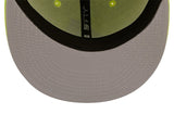 Arizona Diamondbacks Neon Lime Green Logo 59FIFTY Fitted Hat - New Era - 