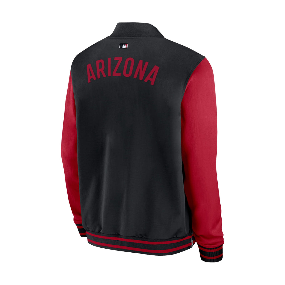Arizona Diamondbacks Nike Black & Red Dugout Full - Zip Bomber Jacket - New Era - 23100141001
