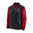 Arizona Diamondbacks Nike Black & Red Dugout Full - Zip Bomber Jacket - New Era - 23100141001