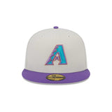 Arizona Diamondbacks Purple & Teal 59FIFTY Fitted Hat - New Era - 23337341012