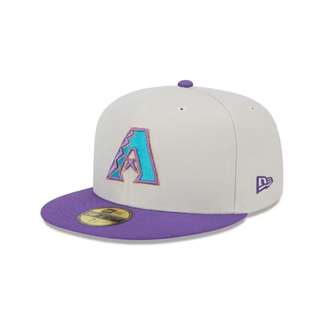 Arizona Diamondbacks Purple & Teal 59FIFTY Fitted Hat - New Era - 23337341012