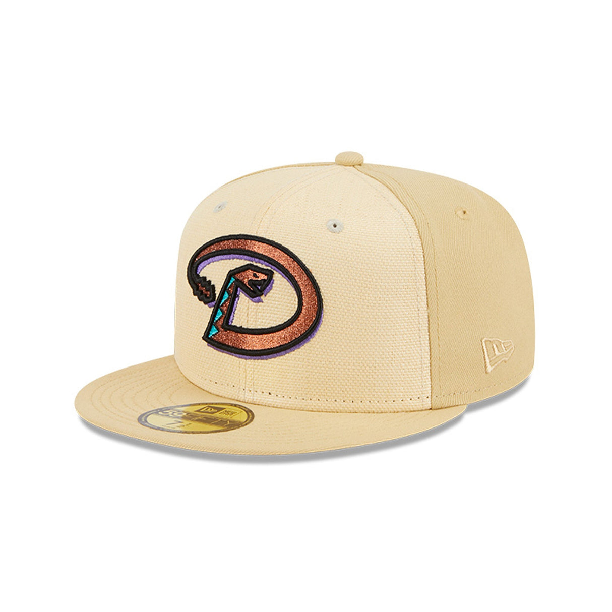 Arizona Diamondbacks Raffia Front Vegas Gold Edition 59FIFTY - New Era - 23332841001