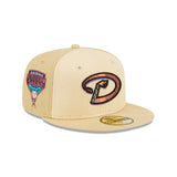 Arizona Diamondbacks Raffia Front Vegas Gold Edition 59FIFTY - New Era - 23332841001