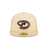 Arizona Diamondbacks Raffia Front Vegas Gold Edition 59FIFTY - New Era - 23332841001