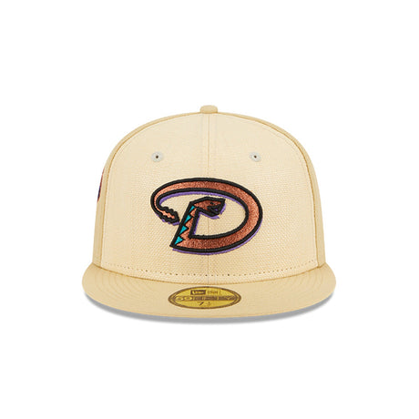 Arizona Diamondbacks Raffia Front Vegas Gold Edition 59FIFTY - New Era - 23332841001