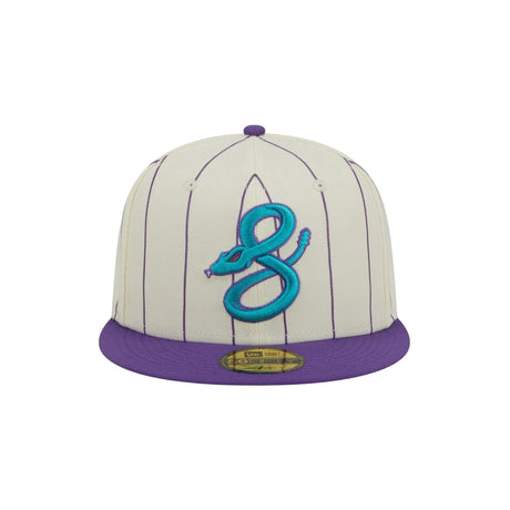 Arizona Diamondbacks Retro City Cream & Purple Pinstripe 59FIFTY Fitted Hat - New Era - 23710141001