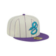 Arizona Diamondbacks Retro City Cream & Purple Pinstripe 59FIFTY Fitted Hat - New Era - 23710141001