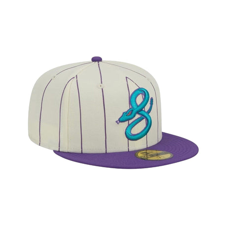 Arizona Diamondbacks Retro City Cream & Purple Pinstripe 59FIFTY Fitted Hat - New Era - 23710141001