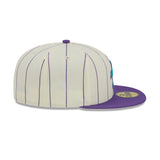 Arizona Diamondbacks Retro City Cream & Purple Pinstripe 59FIFTY Fitted Hat - New Era - 23710141001