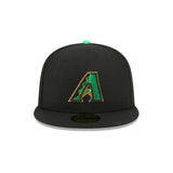 Arizona Diamondbacks St. Patrick's Day 2026 Black 59FIFTY Fitted Hat - New Era - 37090141001
