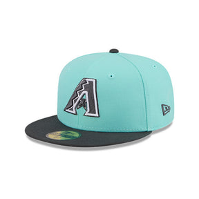 Arizona Diamondbacks Two - Tone Teal & Gray 59FIFTY Fitted Hat - New Era - 23010741002