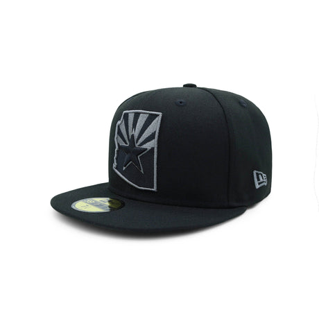 Arizona State Flag Black and Gray Horizon 59FIFTY Fitted - New Era - 
