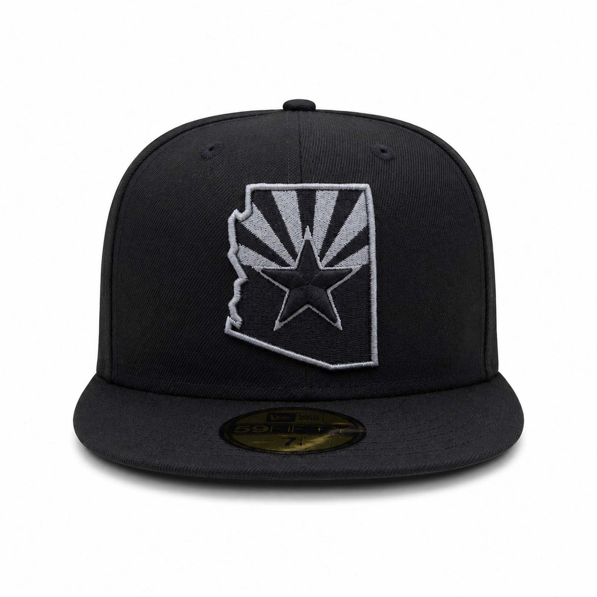 Arizona State Flag Black and Gray Horizon 59FIFTY Fitted - New Era - 23332241001