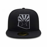 Arizona State Flag Black and Gray Horizon 59FIFTY Fitted - New Era - 23332241001