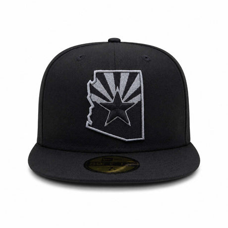 Arizona State Flag Black and Gray Horizon 59FIFTY Fitted - New Era - 23332241001