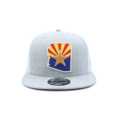 Arizona State Flag Horizon Heather 9FIFTY Mesh Snapback - New Era - 