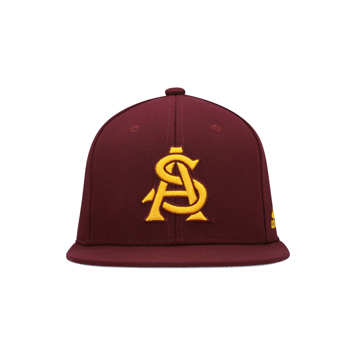 Arizona State Sun Devils Maroon Adidas Fitted Hat - Adidas - 10570260323