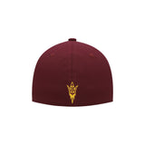 Arizona State Sun Devils Maroon Adidas Fitted Hat - Adidas - 10570260323