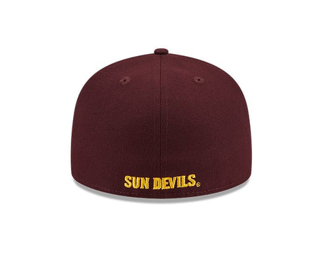 Arizona State Sun Devils Team Color Maroon 59FIFTY Fitted Hat - New Era - 