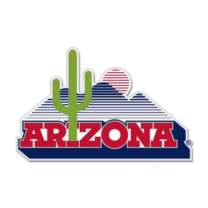 Arizona Wildcats Desert Landscape Collector Enamel Pin - Wincraft - 323607602