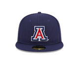 Arizona Wildcats Team Color Navy 59FIFTY Fitted Hat - New Era - 