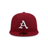 Arkansas Razorbacks Cardinal Red 59FIFTY Fitted Hat - New Era - 23480160401