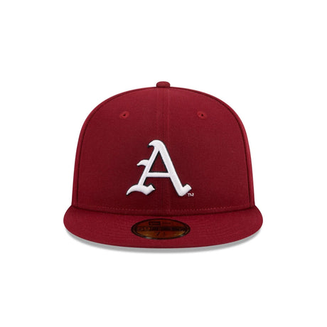 Arkansas Razorbacks Cardinal Red 59FIFTY Fitted Hat - New Era - 23480160401