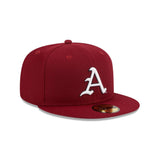 Arkansas Razorbacks Cardinal Red 59FIFTY Fitted Hat - New Era - 23480160401
