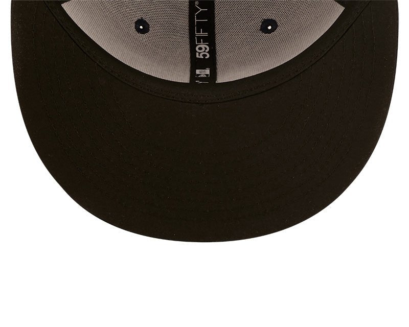 Asheville Tourists Blue/Black Authentic Collection Alternate Logo Fitted Hat - New Era - 