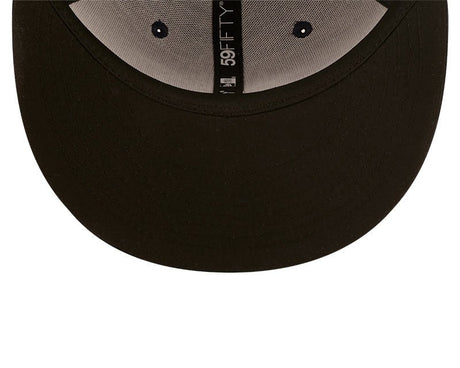 Asheville Tourists Blue/Black Authentic Collection Alternate Logo Fitted Hat - New Era - 