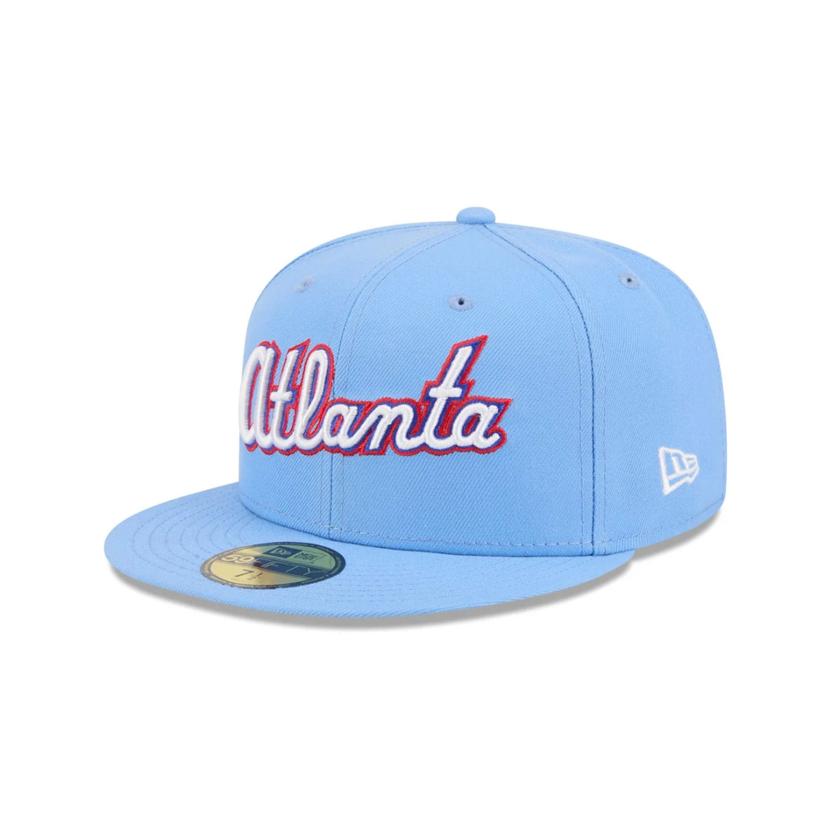 Atlanta Braves 2026 City Connect Script Logo Blue 59FIFTY Fitted Hat - New Era - 23311340501