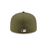 Atlanta Braves 30th Anniversary Patch Olive & Black "Field Issue" 59FIFTY Fitted Hat - New Era - 