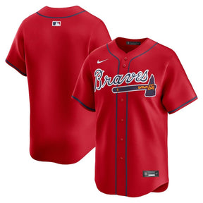 Atlanta Braves Alternate Red Limited Jersey By Nike® - Nike - 